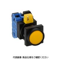IDEC φ22 HWシリーズ 照光押ボタンスイッチ 角丸平形 黄 HW3LーM111H2Y 1個（直送品）