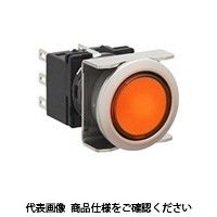 IDEC フラッシュシルエットLBシリーズ 照光押ボタンスイッチ 丸形 アンバー LB6MLーM1T64WA 1個（直送品）