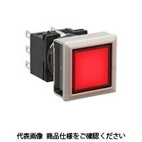 IDEC フラッシュシルエットLBシリーズ 照光押ボタンスイッチ 正角形 赤 LB7MLーM1T61WR 1個（直送品）