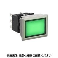 IDEC フラッシュシルエットLBシリーズ 照光押ボタンスイッチ 長角形 オルタネイト形 緑 LB8MLーM1T23WG 1個（直送品）