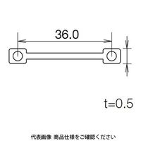 IDEC 渡り金具 LJー2PN10 1セット(110個:10個×11セット)（直送品）