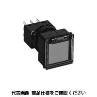 IDEC フラッシュシルエットLWシリーズ 押ボタンスイッチ 正角形 赤 LW7GBーM1C7LR 1個（直送品）