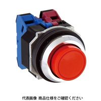IDEC φ30 TWNDシリーズ 亜鉛ダイカスト製 押ボタンスイッチ 突形 赤 AOD220NR 1個（直送品）