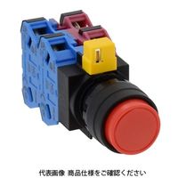 IDEC φ22 HWシリーズ 押ボタンスイッチ 突形 赤 HW1BーA222R 1個（直送品）