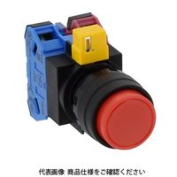 IDEC φ22 HWシリーズ 押ボタンスイッチ 突形 赤 HW1BーM212R 1セット(2個)（直送品）