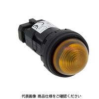 IDEC φ22 HWシリーズ パイロットライト 突形 LED照光 黄 HW1Pー2Q2Y 1セット(2個)（直送品）