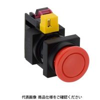 IDEC φ22 HWシリーズ 押ボタンスイッチ 角丸突形 赤 HW3BーM301R 1セット(3個)（直送品）