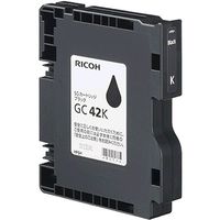 リコー（RICOH） 純正インク RICOH SGカートリッジ GC42K ブラック 515926 1本（直送品）