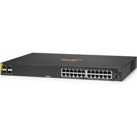 HP（ヒューレット・パッカード） ＨＰＥ　Ａｒｕｂａ　６１００　２４Ｇ　Ｃｌａｓｓ　４　４ＳＦＰ＋　Ｓｗｉｔｃｈ　ＪＰ　ｅｎ（直送品）