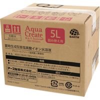 アース製薬　Aqua Create SKIN　アクアクリエイトスキン　５L　ＢＩＢ　676412　1個（取寄品）