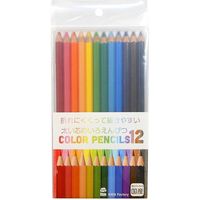 アックスコーポレーション 12色 太芯 色鉛筆 IAFC-S01 6個（直送品）