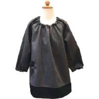 アール・カンパニー 幼稚園児用 抗ウイルス作業着　アンチウイルス スモック　110　グレー 6300007904 1着（直送品）