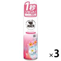 消臭元スプレー  トイレ用 心やすらぐスパフラワー 消臭スプレー 280ml 1セット（3本）小林製薬