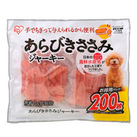 アイリスオーヤマ あらびきささみジャーキー (50枚×4パック分包) 犬用 ドッグフード  P-IJ-A200 １袋（200枚）