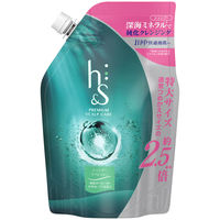 h&s　リフレッシュ　シャンプー　詰め替え　超特大　800ml　P&G