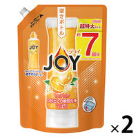 ジョイコンパクト JOY バレンシアオレンジの香り 詰め替え 超特大 1065ml 1セット（2個入） 食器用洗剤 P＆G