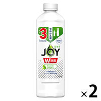 除菌ジョイコンパクト JOY 緑茶の香り 詰め替え 400ml 1セット（2個入） 食器用洗剤 P&G