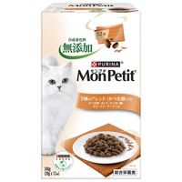 モンプチ（MonPetit）猫用 ボックス 7種のブレンドかつお節入り 240g 3個 キャットフード 猫 ドライ おやつ