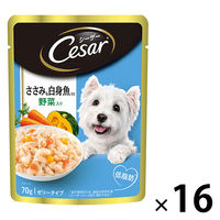 シーザー 成犬用 蒸しささみ 低脂肪 70g 48袋 ドッグフード 犬