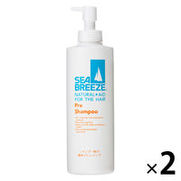 SEA BREEZE（シーブリーズ） シャンプー前の毛穴すっきりクレンジング ポンプ 200ml 2本　ファイントゥデイ