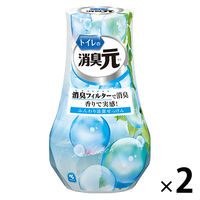 トイレの消臭元 ふんわり清潔せっけん 消臭芳香剤 トイレ用 400ml 1セット（2個） 小林製薬