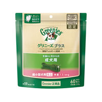 グリニーズ プラス ミニ 超小型成犬用 体重1.3～4kg 60本 ドッグフード おやつ デンタルケア