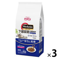 メディファス 1歳から チキン味 1.5kg（250g×6袋）3袋 キャットフード ドライフード
