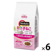 メディファス 12か月まで チキン味 国産 1.5kg（250g×6袋）6袋 キャットフード ドライフード