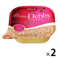 デビフ プリモデビィ シニア ササミ＆さつまいもペースト 国産 95g 2個 ドッグフード ウェット トレイ