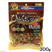 ドギーマン 犬用 ひとくちダイス ビーフ 300g 3袋 おやつ 国産 - アスクル