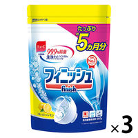 フィニッシュパワー＆ピュア パウダー レモン 詰め替え 660g 1セット（3個入） レキットベンキーザー・ジャパン