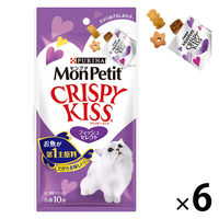モンプチ（MonPetit）クリスピーキッス キャットフード フィッシュセレクト 30g 6袋 ネスレ