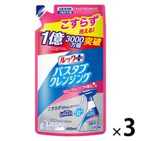 ルックプラス バスタブクレンジング フローラルソープの香り 詰替450ml 1セット（3個）ライオン