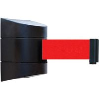 セーフラン安全用品 壁用ベルトパーテーション　約3ｍ　赤 J0044 1個（直送品）