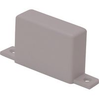 マサル工業 マサル エムケーダクト付属品 エンド 0号 グレー MDE01 1個 129-7023（直送品）