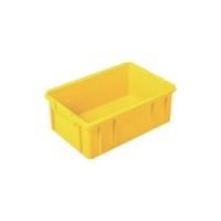 三菱ケミカル ヒシ C型コンテナ 黄 C-10 1セット 106-1987（直送品）