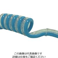 千代田通商 チヨダ スパイラルチューブ マルチスパイラル 外径8mm/使用範囲2830mm 透明、青 2-MPS-8-45S 1本（直送品）