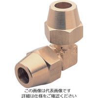 アソー ASOH 両口フレアーエルボ Φ15.88 FL-2055 1個 515-5363（直送品）