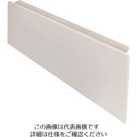 マサル工業 マサル エムケーダクト付属品 エンド差込型 120型 ホワイト KMDE1202 1個 129-7086（直送品）