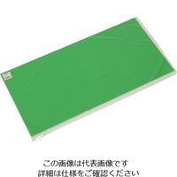 光 カラーボードグリーン 300×600mm RCB365-3 1セット(5枚) 820-2090（直送品）