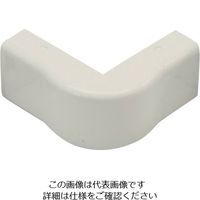 マサル工業 マサル メタルモール付属品 エクスターナルエルボ B型 ミルキーホワイト B2053 1個 121-4529（直送品）