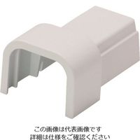 マサル工業 マサル エムケーダクト付属品 Dコネクター 0号 ホワイト MDFJC02 1個 129-8687（直送品）