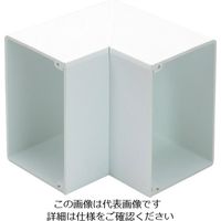 マサル工業 マサル エムケーダクト付属品 内マガリ 4号100型 ホワイト MDU4102 1個 120-3543（直送品）