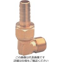 アソー ASOH L型ホースジョイント PT1/2×Φ8 HL-1408 1個 515-5924（直送品）