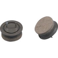 光 打ち込みフェルト ブラウン 28mm丸4P CQ2850 1セット(20個:4個×5パック) 113-1159（直送品）