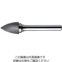 ムラキ MRA 超硬バー Cスパイラルシリーズ 形状:トンガリ(スパイラルカット) CB4C104S 1本 523-0446（直送品）