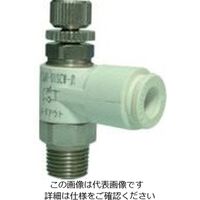 千代田通商 チヨダ ファイブSUSスピードコントローラα白メーターアウト10mm・R3/8 FS10R-03SCW-O 1個（直送品）