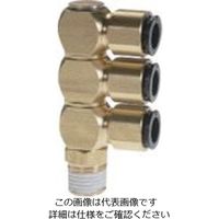 千代田通商 チヨダ フジトリプルバンジョー(金属) 4mm・R1/8 4-01S3 1個 808-3398（直送品）