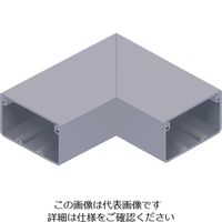 マサル工業 マサル エムケーダクト付属品 平面マガリ 7号 グレー MDM171 1個 120-6633（直送品）