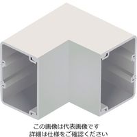 マサル工業 マサル エムケーダクト付属品 内マガリ 8号150型 クリーム MDU8155 1個 120-3510（直送品）